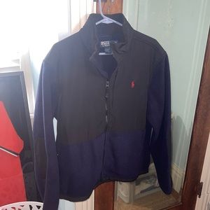 Like New Mens Polo Zip Up